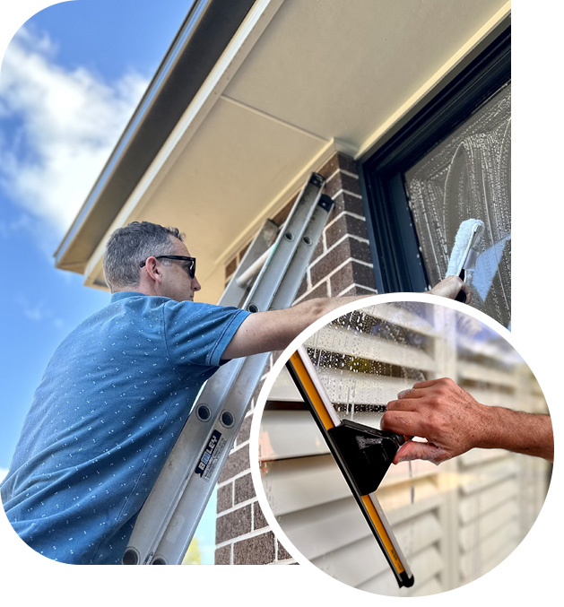 One stop glass cleaning
